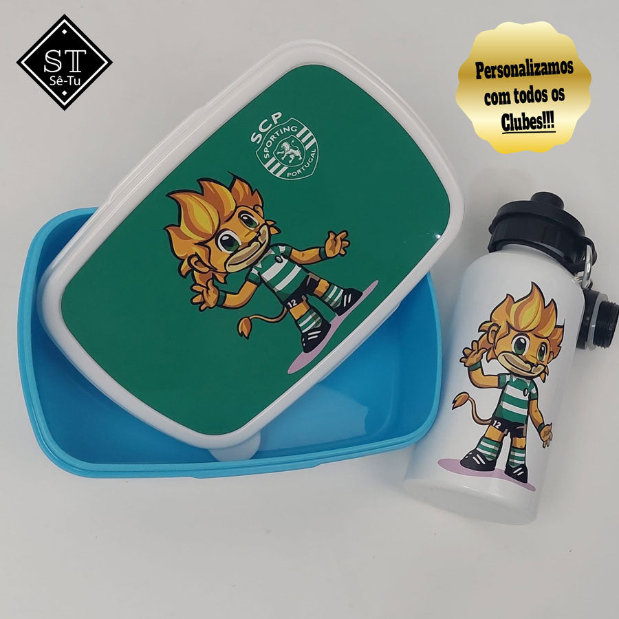 Fiambreira + Garrafa Jubas